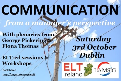 Communication event flyer